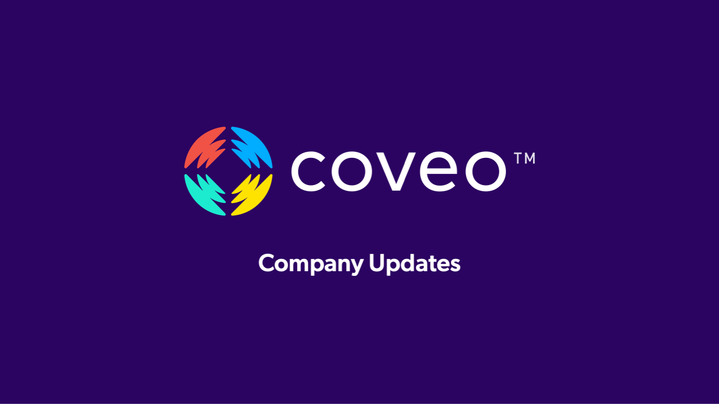 Coveo Announces Appointment of Brandon Nussey as Chief Financial Officer